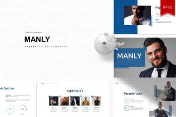 Manly | Powerpoint Template