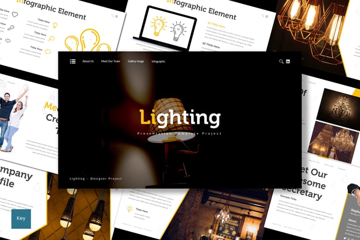 Lighting - Keynote Template