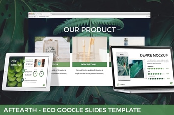 Aftearth - Eco Google Slides Template