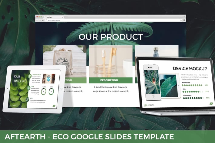 Aftearth - Eco Google Slides Template