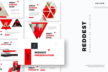 Reddest - Google Slides Template