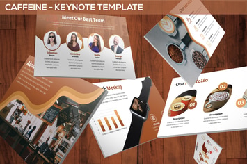 Caffeine - Coffeeshop Keynote Template