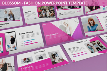 Blossom - Fashion Powerpoint Template