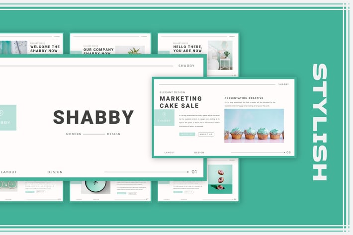 Shabby Keynote Template
