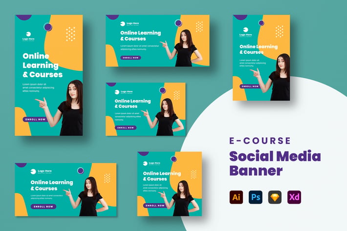 E-Course Social Media Banner