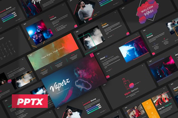 Vaperz Business Powerpoint Template