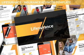Lifesurance - Insurance Keynote Template