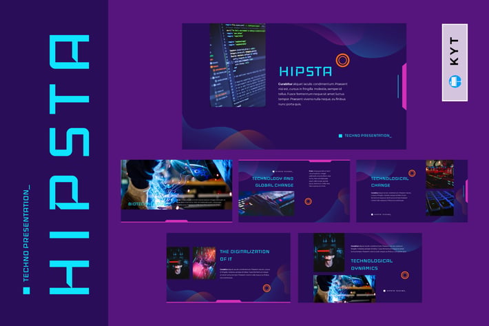 HIPSTA - Technology Keynote Template