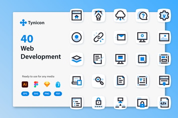 Tynicon - Web Development Icons