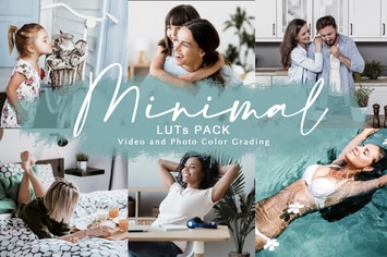 MINIMAL - LUTs Pack | Color Grading