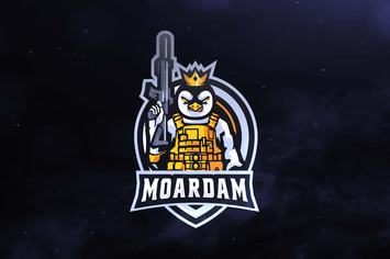 Penguin King Sport and Esports Logos