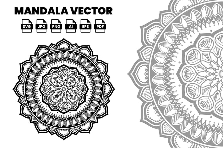 Mandala Vector Illustration
