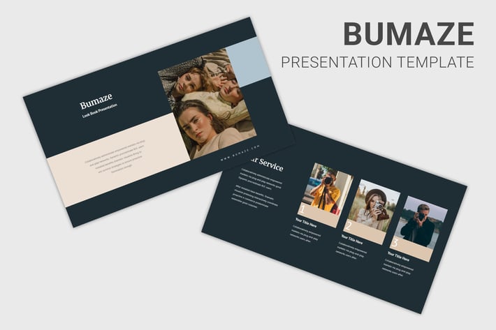 Bumaze - Photography Pitch Deck Keynote