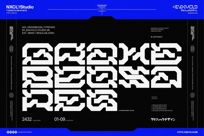 NCL Graxebeosa - Cyberpunk Futuristic Techno Mecha