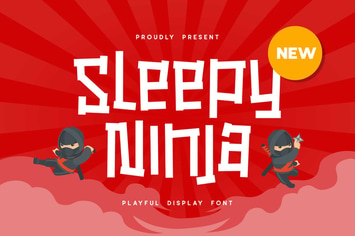 Sleepy Ninja - Japanese Font