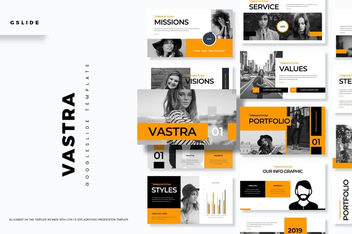 Vastra - Google Slides Template