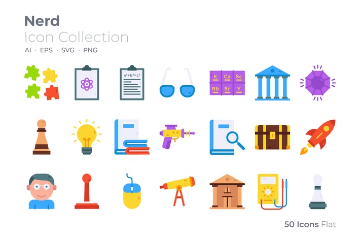 Nerd Color Icon