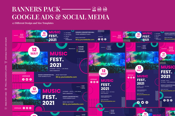Google Ad - Music Event Festival