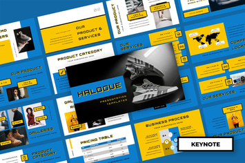 Halogue - Creative Keynote Presentation