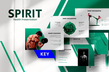 Spirit Gym Keynote Template