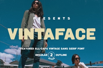 Vintaface - Vintage Style Font