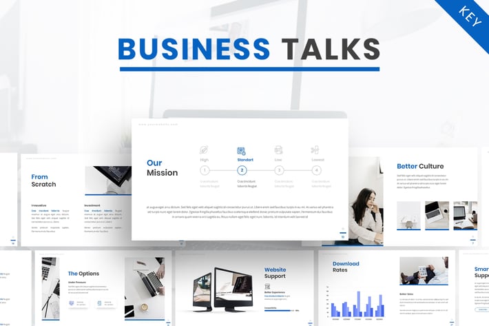 Business Talk - Company Keynote Template