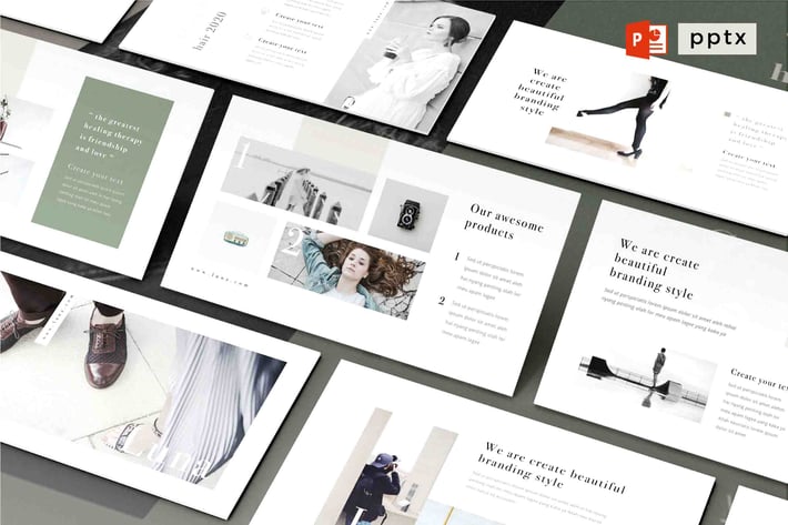 LUNA - Multipurpose Powerpoint Template V.58