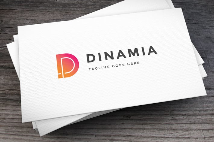 Dinamia Letter D Logo Template