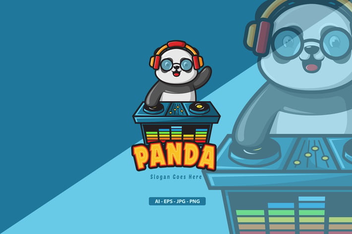Panda - Mascot Logo