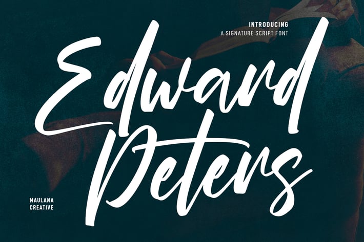 Edward Peters Signature Script Font