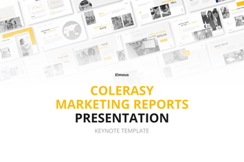 Colerasy Marketing Reports Keynote Presentation Te
