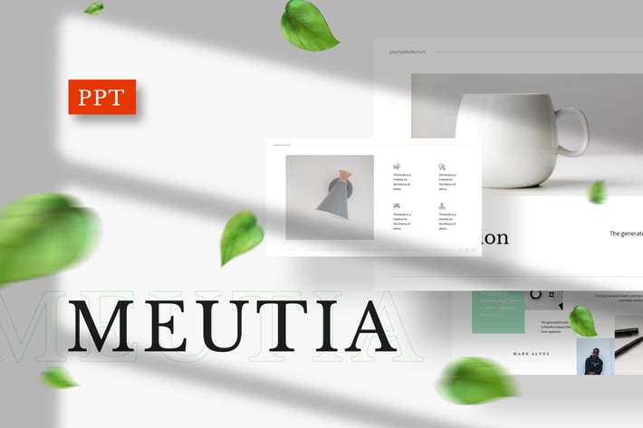 Meutia - Minimalist Powerpoint Template