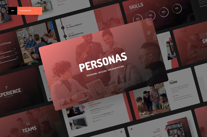 Personas - Personal Portfolio Power Point
