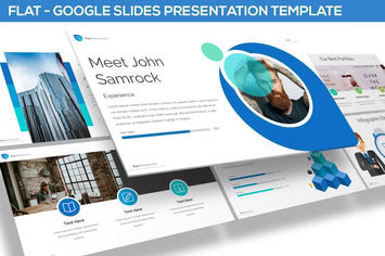 FLAT - GOOGLE SLIDES TEMPLATE