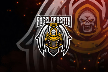 Angle of Death Esport Logo Template