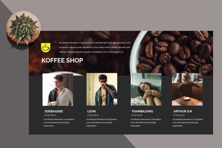 Koffee Corporate - Powerpoint Template