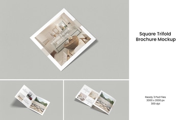Square Trifold Brochure V.2
