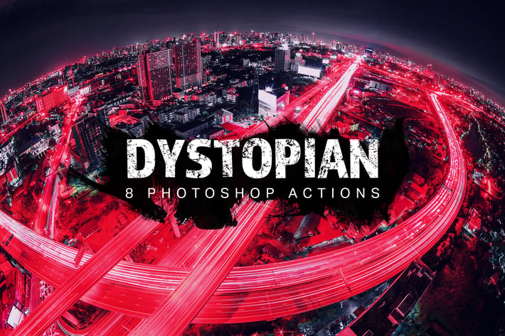 8 Dystopian Photoshop Actions