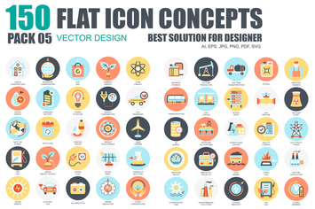 Flat icons