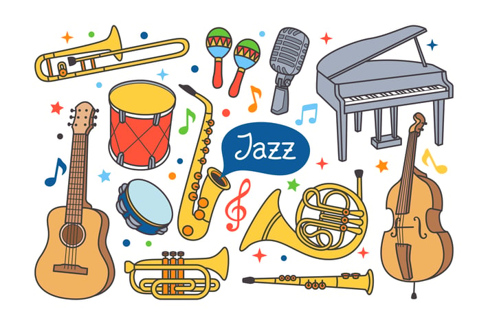 Jazz Music Instruments