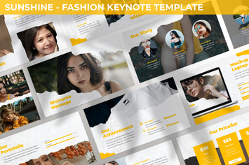 Sunshine - Fashion Keynote Template