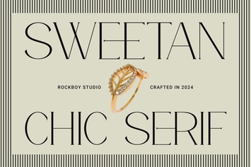 Sweetan - Chic Serif Font