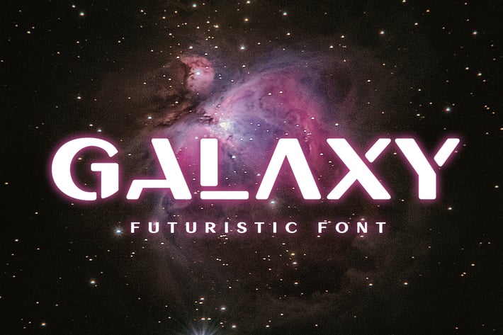 Galaxy Font