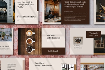 Beje Coffee Keynote Template