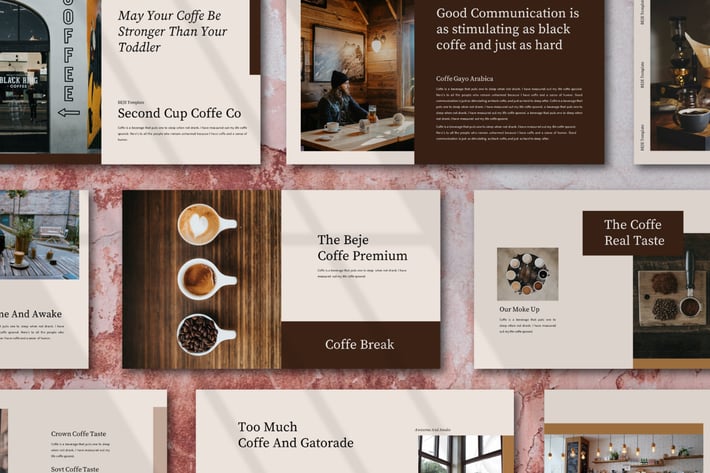 Beje Coffee Keynote Template