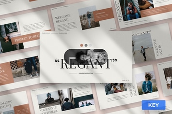 Regant - Minimal Keynote Presentation Template