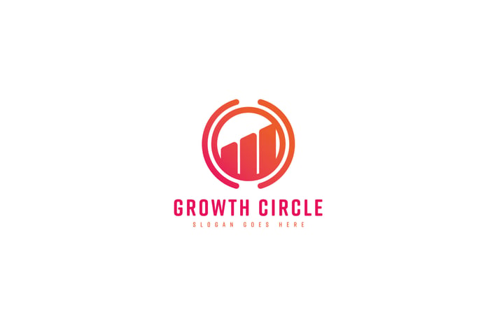 Growth Circle Logo Template