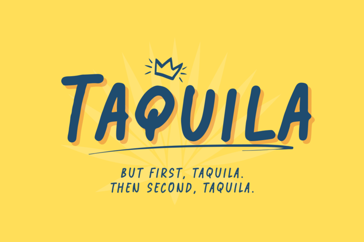 Taquila - Handwritten Font
