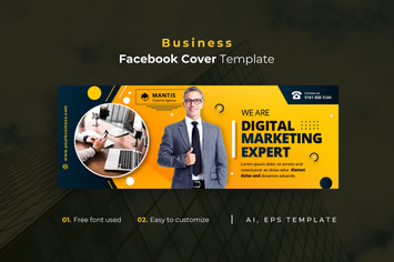 Business r4 Facebook Cover Template