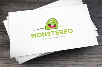 Monstereo Logo Template